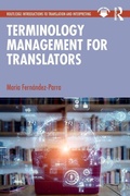 Cover: Terminology Management for Translators - Routledge