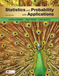 Enlarge image Cover: Statistics and Probability with Applications (High School) - W.H.Freeman & Co Ltd