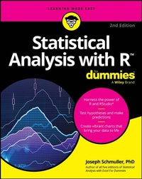 Enlarge image Cover: Statistical Analysis with R For Dummies - Wiley