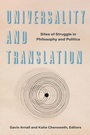 Cover: Universality and Translation - Fordham University Press