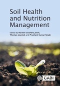 Cover: Soil Health and Nutrition Management - CABI Publishing