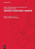 Cover: Briefe 1790 bis 1791 - De Gruyter
