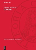 Cover: Galen - De Gruyter