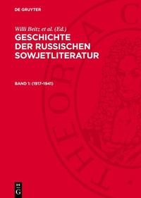 Enlarge image Cover: 1917-1941 - De Gruyter