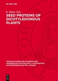 Cover: Seed proteins of dicotyledonous plants - De Gruyter