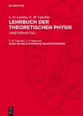 Cover: Relativistische Quantentheorie - De Gruyter