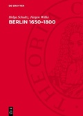 Cover: Berlin 1650-1800 - De Gruyter