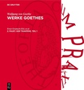 Cover: 2. Faust. Der Trag&ouml;die, Teil 1 - De Gruyter