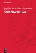 Cover: Sprechwirkung - De Gruyter