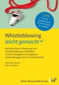 Cover: Whistleblowing - leicht gemacht - Edition Wissenschaft & Praxis