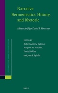 Cover: Narrative Hermeneutics, History, and Rhetoric - Brill