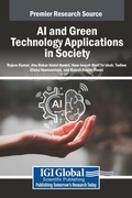 Cover: AI and Green Technology Applications in Society - IGI Global