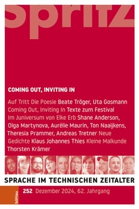 Enlarge image Cover: Coming Out, Inviting In - Böhlau