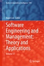 Cover: Software Engineering and Management: Theory and Applications - Springer