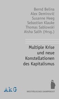 Cover: Multiple Krise und neue Konstellationen des Kapitalismus - Westf&auml;lisches Dampfboot