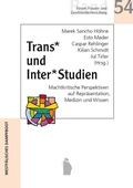 Cover: Trans* und Inter*Studien - Westf&auml;lisches Dampfboot