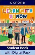 Cover: Learn With Us Now: Level 4: Student Book with Digital Pack - Oxford University Press