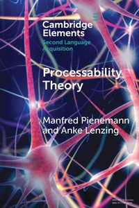 Abbildung von: Processability Theory - Cambridge University Press
