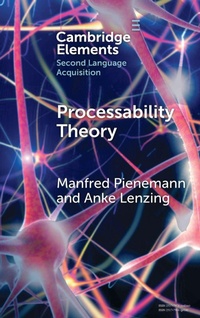 Abbildung von: Processability Theory - Cambridge University Press
