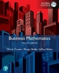 Cover: Business Mathematics, Global Edition + MyLab Maths with Pearson eText - Pearson Education Limited
