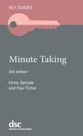 Cover: Minute Taking - Directory of Social Change