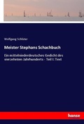 Cover: Meister Stephans Schachbuch - Hansebooks
