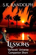Cover: Lessons: Companion Short (VarTerels' Universe, #5.1) - Cheetrann Creations LLC