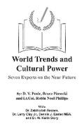 Cover: World Trends and Cultural Power - Bookbaby