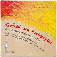 Abbildung von: Gefühl auf Packpapier - Gezeichnete Befindlichkeiten (Luxusbox) - Edition Pastorplatz