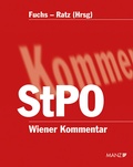 Cover: Wiener Kommentar zur StPO - Manz