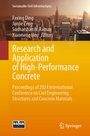 Cover: Research and Application of High-Performance Concrete - Springer