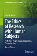 Cover: The Ethics of Research with Human Subjects - Springer