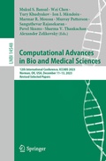 Cover: Computational Advances in Bio and Medical Sciences - Springer