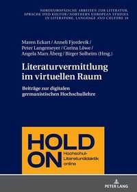 Bild: Literaturvermittlung im virtuellen Raum - Peter Lang Verlag