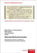 Cover: Abendvolkshochschulen - Verlag Julius Klinkhardt