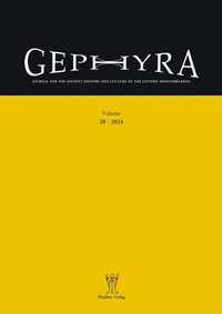 Abbildung von: Gephyra 28, 2024 - Phoibos-Vlg