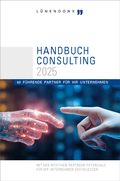 Cover: Handbuch Consulting 2025 - fakten + k&ouml;pfe Verlagsgesellschaft mbH