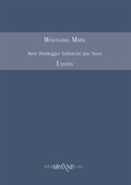 Cover: Herr Heidegger behorcht das Seyn - Arachne