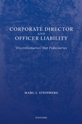 Cover: Corporate Director and Officer Liability - Oxford University Press Inc
