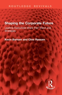 Abbildung von: Shaping the Corporate Future - Routledge