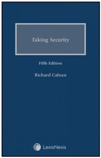 Abbildung von: Calnan on Taking Security - LexisNexis