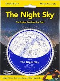 Abbildung von: The Night Sky Planisphere 30 degrees-40 degreesN (Small Plastic) - David Chandler Company