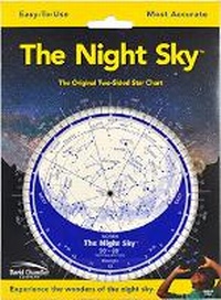Abbildung von: The Night Sky Planisphere 50 degrees-60 degreesN (Small Plastic) - David Chandler Company
