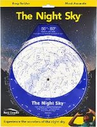Abbildung von: The Night Sky Planisphere 50 degrees-60 degreesN (Large Plastic) - David Chandler Company