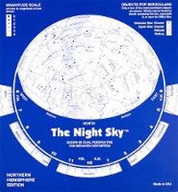 Abbildung von: Cardboard Night Sky Planisphere - Northern Hemisphere - David Chandler Company