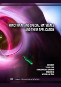 Cover: Functional and Special Materials and their Application - Trans Tech Publications Ltd