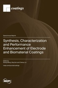 Cover: Synthesis, Characterization and Performance Enhancement of Electrode and Biomaterial Coatings - MDPI AG
