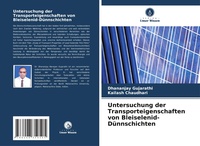 Abbildung von: Untersuchung der Transporteigenschaften von Bleiselenid-Duennschichten - Verlag Unser Wissen