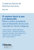 Cover: El camino hacia la paz y el desarrollo - Universidad de Deusto