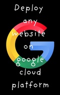 Cover: Deploy any website on google cloud platform - Aj Books